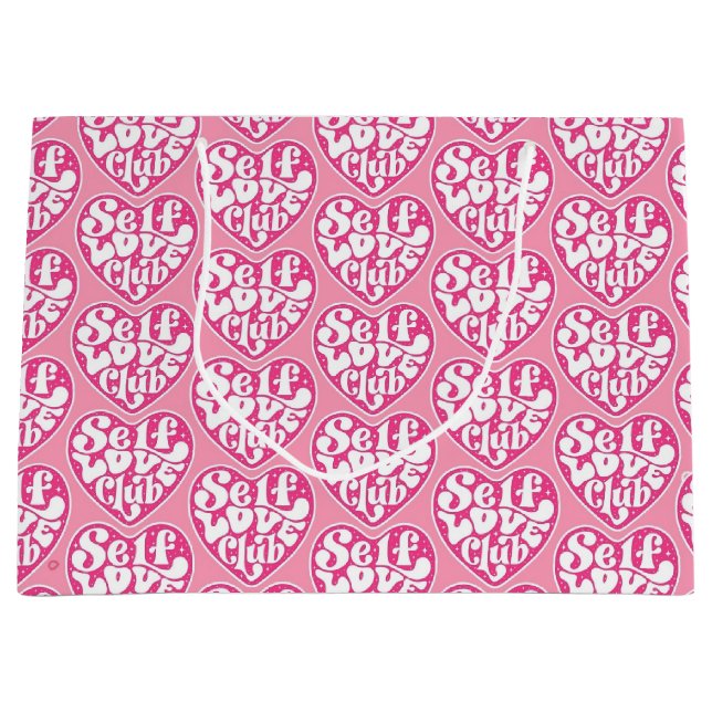 Grand Sac Cadeau Self Love Club (Devant)