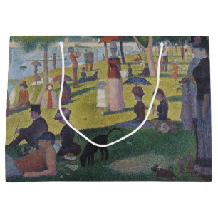 Grand Sac Cadeau Seurat dimanche La Grande Jatte Beaux-Arts