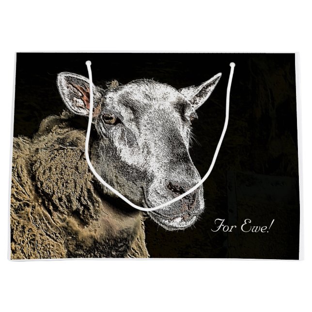 GRAND SAC CADEAU SHEEP (Devant)