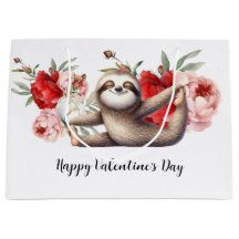 Sloth on Valentine's Day 