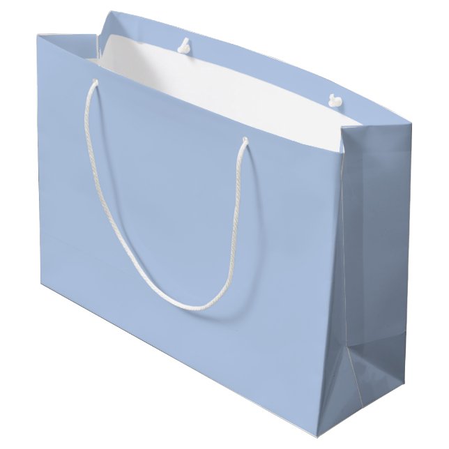 Grand Sac Cadeau Soft Sky Blue Large Gift Bag (Dos Angle)