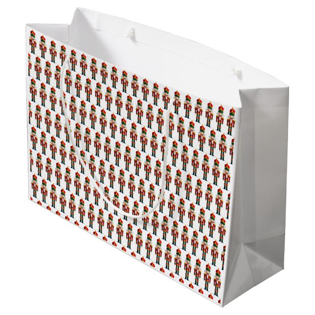 Grand Sac Cadeau Soldat Casse-Noisette (Dos Angle)