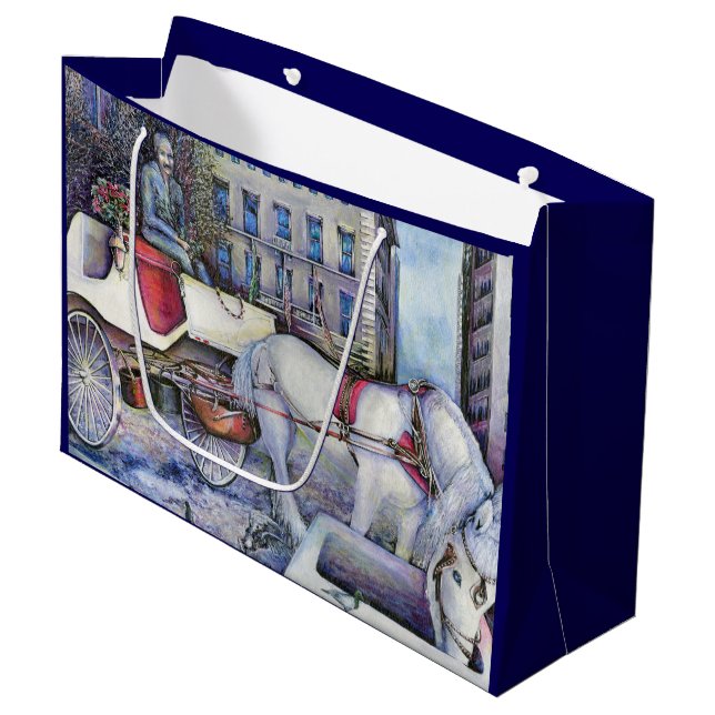 Grand Sac Cadeau Soyez Bien Plus Agréable La Prochaine Fois (Devant Angle)