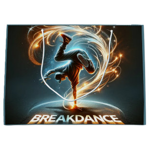 Grand Sac Cadeau "Spotlight Groove" - dansant sous les projecte