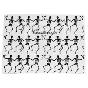 Grand Sac Cadeau Squelettes Halloween Thunder_Cove de danse