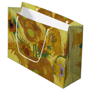 Grand Sac Cadeau Sunflowers, Vincent van Gogh