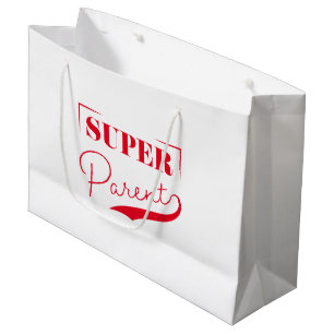 Grand Sac Cadeau Super parent