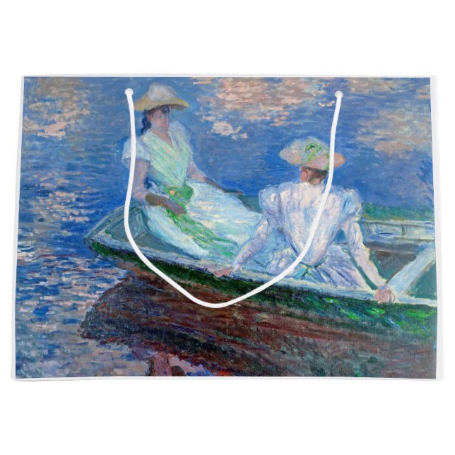 Grand Sac Cadeau Sur le bateau, Monet (Devant)