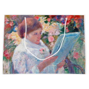 Grand Sac Cadeau Sur un balcon, Mary Cassatt