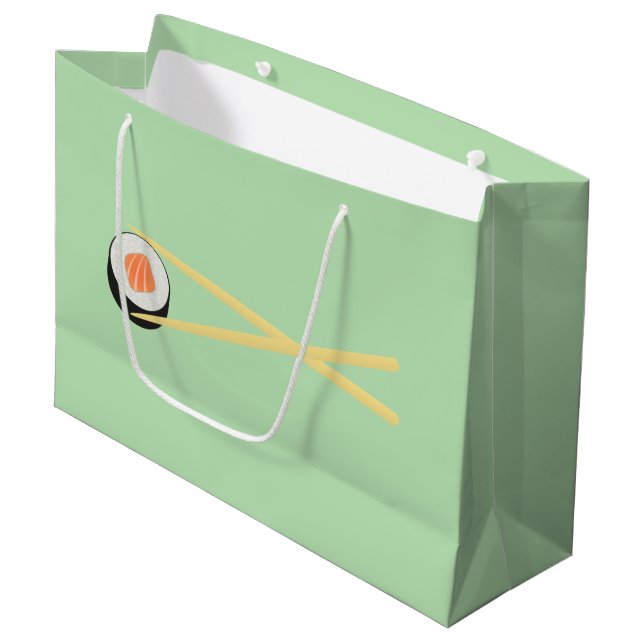 Grand Sac Cadeau Sushi Ier parfait (Devant Angle)