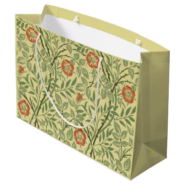 Grand Sac Cadeau Sweet Briar Motif (par William Morris) (Dos Angle)