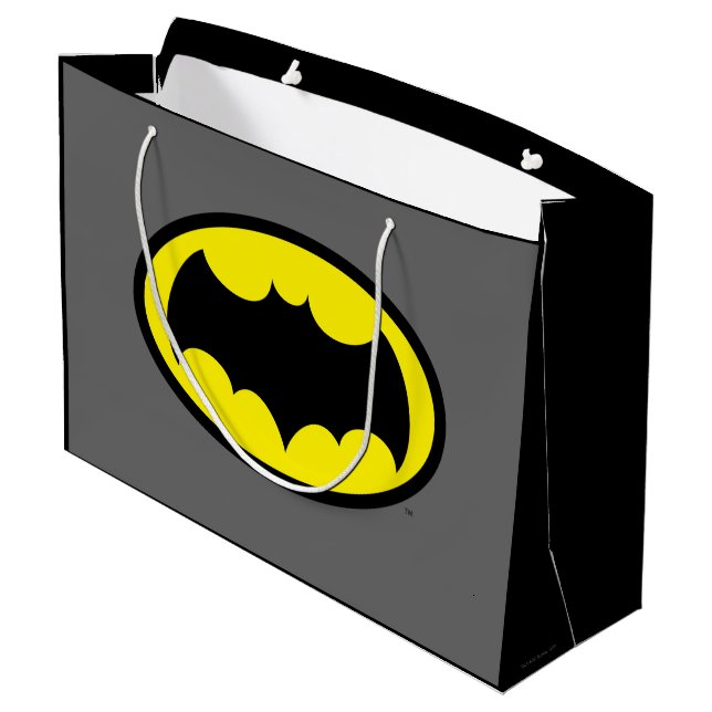 Grand Sac Cadeau Symbole Batman (Dos Angle)