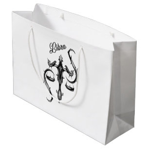 Grand Sac Cadeau SYMBOLE Zodiaque Libra