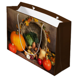 Grand Sac Cadeau Table Bountiful Harvest