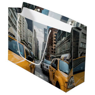 Grand Sac Cadeau Taxis jaunes de New York