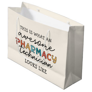 Grand Sac Cadeau Technicien en pharmacie Awesome Technologie en pha
