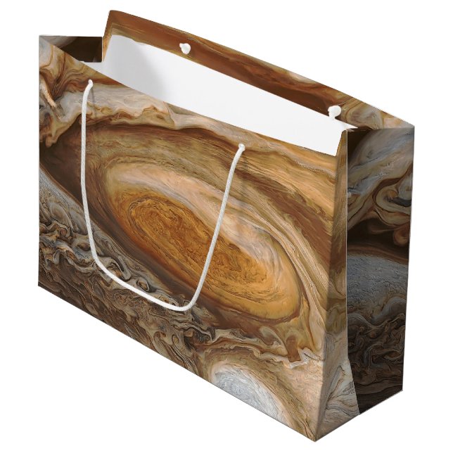 Grand Sac Cadeau Tempête de Jupiter (Devant Angle)