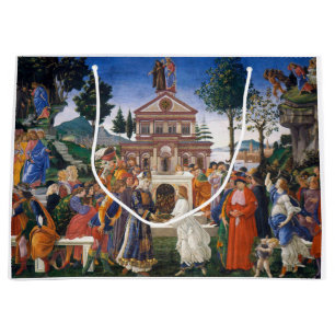 Grand Sac Cadeau Tentations du Christ, Sandro Botticelli
