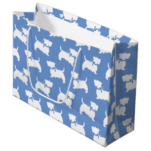Grand Sac Cadeau Térrier Écossais Chiot Scotty Scottie