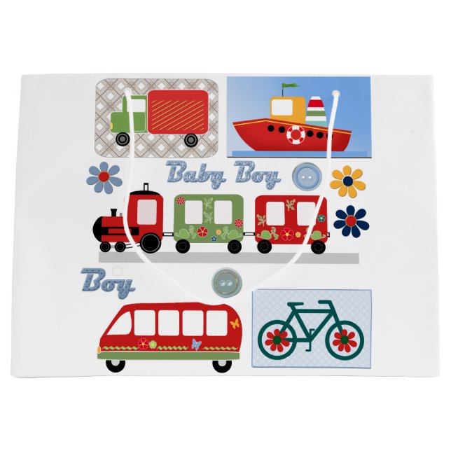 Grand Sac Cadeau The Boy (Devant)