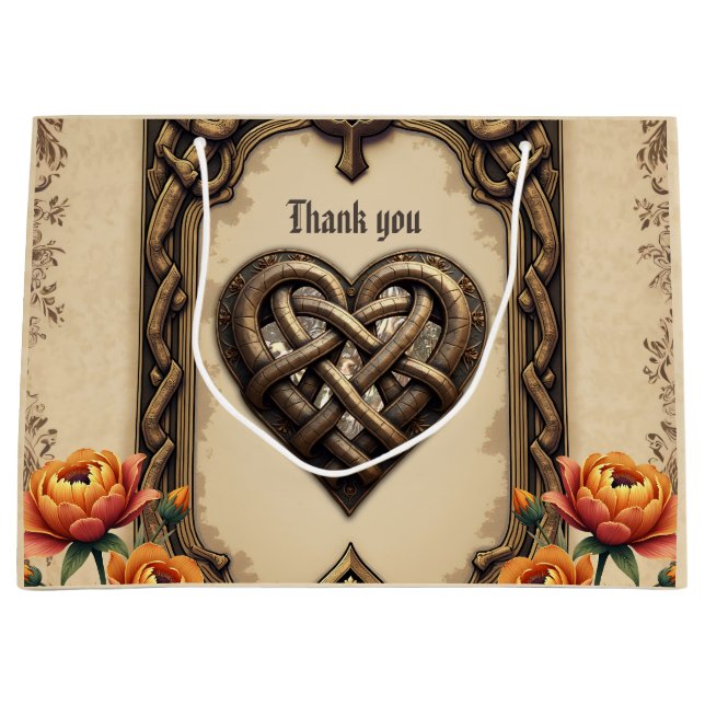 Grand Sac Cadeau The heartbeat of the ancient gods: (Devant)