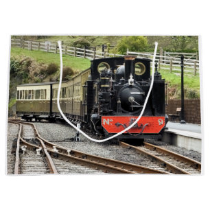 GRAND SAC CADEAU TRAINS À VAPEUR