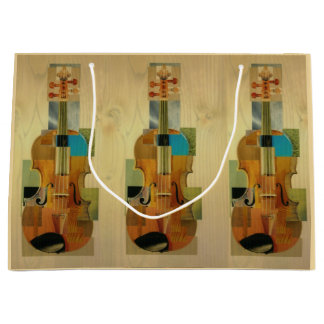 Grand Sac Cadeau Trio composé de violon