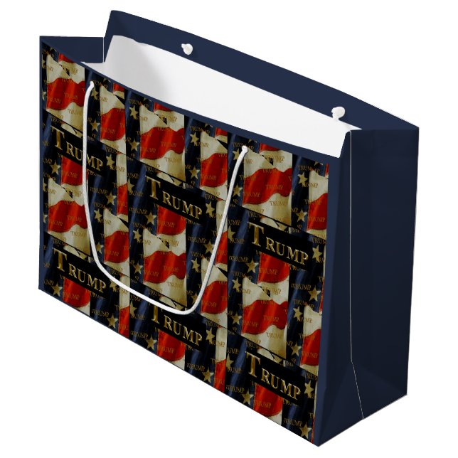 GRAND SAC CADEAU TRUMP (Devant Angle)