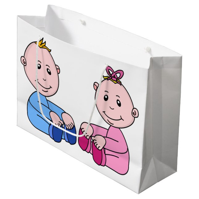 GRAND SAC CADEAU TWINS (Devant Angle)
