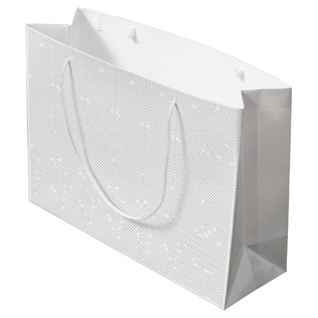 Grand Sac Cadeau Un design moderne présentant une combinaison éléga (Dos Angle)