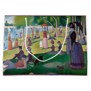 Grand Sac Cadeau Un dimanche après-midi à La Grande Jatte, Seurat