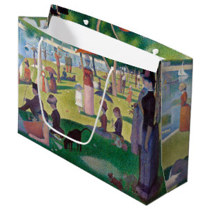 Grand Sac Cadeau Un dimanche après-midi à La Grande Jatte, Seurat L
