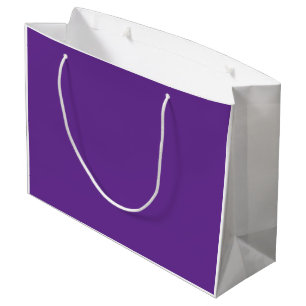 Grand Sac Cadeau Un mélange abstrait de teintes violettes et roses 