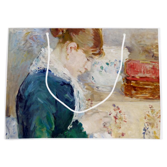 Grand Sac Cadeau Une Femme Couchant, Berthe Morisot (Devant)