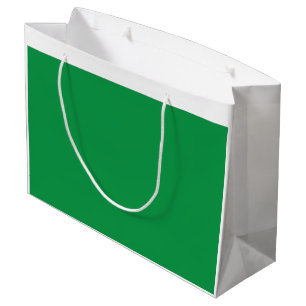 Grand Sac Cadeau Une forêt dense et luxuriante remplie d'arbres ver