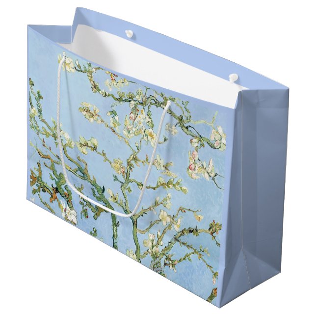 Grand Sac Cadeau Van Gogh Almond Blossoms (Devant Angle)