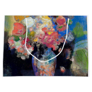 Grand Sac Cadeau Vase de fleurs, Redon