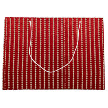 Velours rouge et blanc