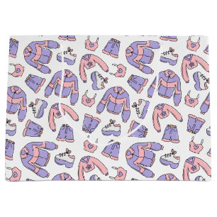 Grand Sac Cadeau Vibes roses 90s Mode