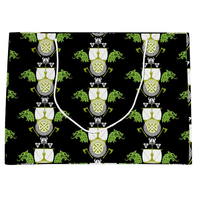 Grand Sac Cadeau Viking Norsemen (Devant)