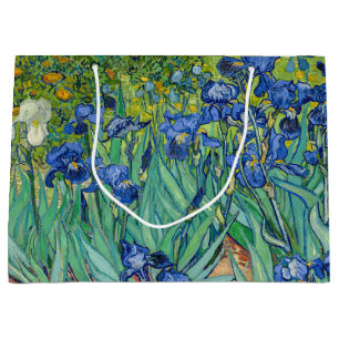 Grand Sac Cadeau Vincent Van Gogh - Irises