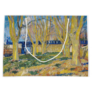 Grand Sac Cadeau Vincent van Gogh - Le Train Bleu