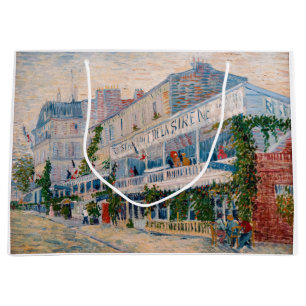 Grand Sac Cadeau Vincent van Gogh - Restaurant de la Sirène
