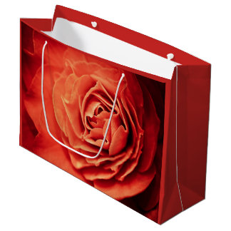 Grand Sac Cadeau vivant rose