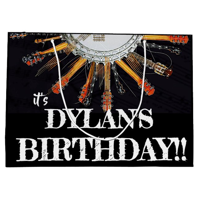 GRAND SAC CADEAU VOS CHAÎNES DE GUITARE AU SOLEIL (Dos)