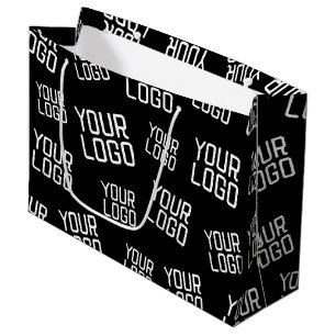 Grand Sac Cadeau Votre conception ou logo d'entreprise Placement