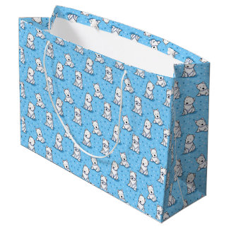 Grand Sac Cadeau Westies KiniArt