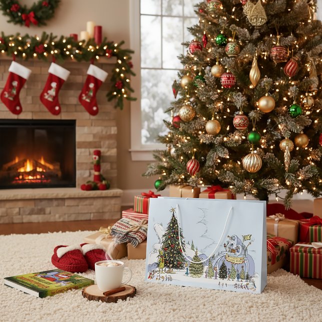 Grand Sac Cadeau Whoville Christmas Tree Contest (Créateur téléchargé)