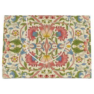 Grand Sac Cadeau William Morris Loddon Blossom Motifs Floraux