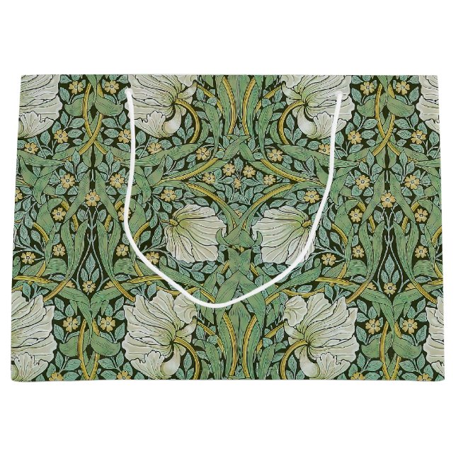 Grand Sac Cadeau William Morris - Pimpernel (Devant)